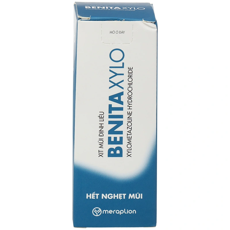 Thuốc xịt mũi Benita Xylo điều trị nghẹt mũi, sung huyết mũi bình 50 liều - 1